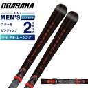 オガサカ スキー板 デモ レーシング メンズ KS-AP/BK+PRD12 GW 板+ビンディング OGASAKA 【24-25 2024-2025】