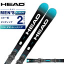 ヘッド HEAD スキー板 デモ レーシング メンズ SUPERSHAPE SPEED +PT PR13GW 313324 板+ビンディング 【24-25 20...