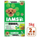 【最大1万ポイント還元!7/20 20:00~23:59】【お得な2個セット】アイムス(IAMS) ドッグフード 成犬用 健康維持用 チキン 小粒 5kg 2袋...