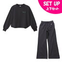 【全品対象最大10%OFFクーポン!7/13 10:00〜7/15 23:59】チャンピオン Champion スウェットウェア上下セット レディース クルーネ...
