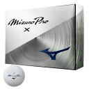 ミズノ(MIZUNO) ゴルフボール 1ダース 12個入 Mizuno Pro X 5NJBT83520