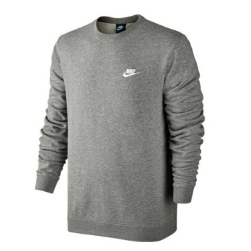 ナイキ NIKE トレーニングウェア上下セット メンズ ワンポイント クルースウェット スウェットカフパンツ 804343-063 + 806677-063