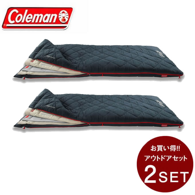 寝袋 コールマン 封筒型シュラフ マルチレイヤースリーピングバッグ セット 2000034777 Coleman