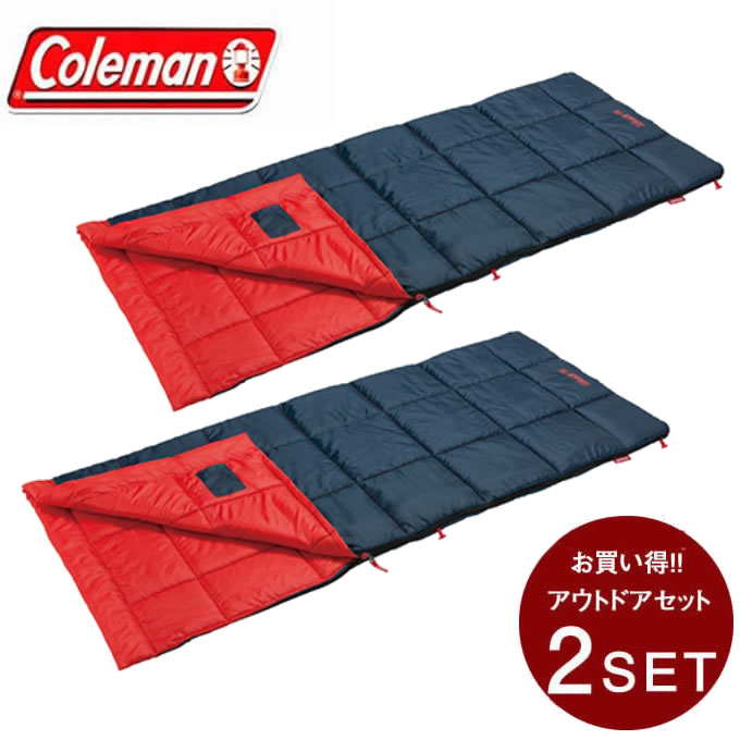 コールマン 封筒型シュラフ パフォーマーIII/C5 オレンジ セット 2000034774 Coleman