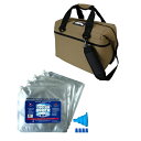 【全品対象最大10%OFFクーポン!7/13 10:00〜7/15 23:59】エーオークーラー AO Coolers ソフトクーラー+保冷剤 2点セット 24...
