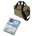 エーオークーラー AO Coolers ソフトクーラー+保冷剤 2点セット 24パック キャンバス+倍速凍結 氷点下パックM AO24TA+81660642