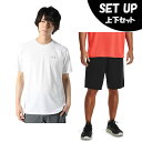 アンダーアーマー 半袖Tシャツ ハーフパンツ セット メンズ UAテック ショートスリーブ Tシャツ+ショーツ 1358553-100+1376943-001 ...