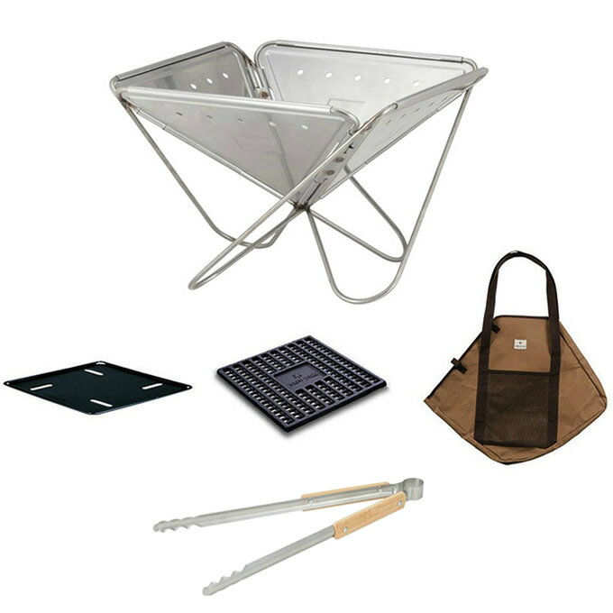 【全品対象最大10%OFF!11/20 20:00〜11/27 1:59】スノーピーク アウトドアセット 焚火台入門セットL SET-112S+N-020 sn...