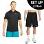 ナイキ 半袖ポロシャツ ハーフパンツ セット メンズ ナイキコート Dri-FIT+ショートパンツ DH0858-010+..
