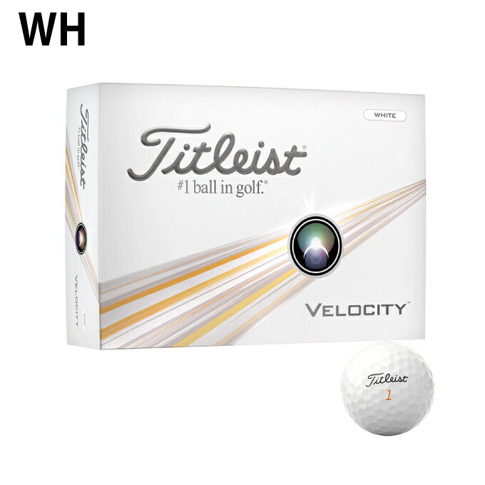 タイトリスト Titleist ゴルフボール 3ダース 36個入 ベロシティ VELOCITY 2024