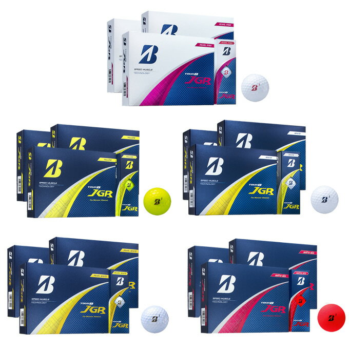 【全品対象最大10％OFFクーポン 2025/11/30 0:00〜12/11 1:59】ブリヂストンゴルフ(BRIDGESTONE GOLF) ゴルフボール 3ダース 36個入 TOUR B JGR 2025 【国内正規品】