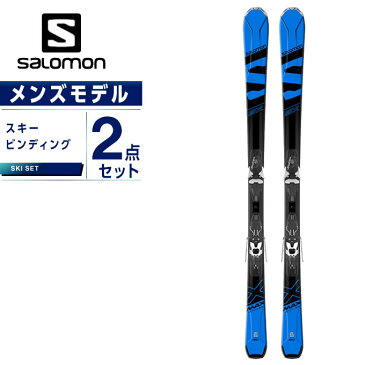 サロモン スキー板 セット金具付 メンズ スキー板+ビンディング X-MAX SX +MERCURY11-18 salomon