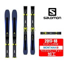 サロモン スキー板セット 金具付 メンズ XDR 80 Ti...