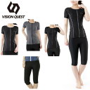 ビジョンクエスト VISION QUEST フィットネス水着 セパレート レディース トップス+スパ...
