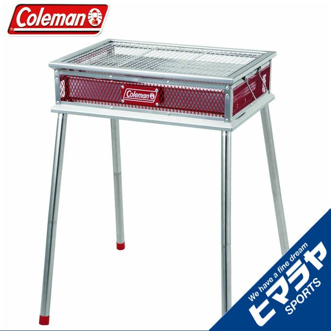 コールマン バーベキューコンロ クールスパイダーステンレスグリル レッド 170-9367 Coleman