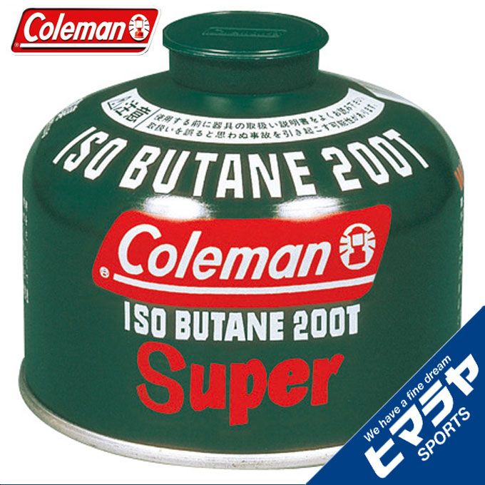 コールマン ガスカートリッジ 純正イソブタンガス燃料[Tタイプ]230g 5103A200T Coleman