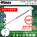 タバタ TABATA ゴルフ 練習用 練習器具 スイング練習器 素振り用練習器具 トルネードスティツク ショートタイプ ソフト GV-0232SS od