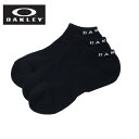 オークリー ゴルフ ソックス メンズ 3Pショートソックス 93251JP-60B OAKLEY