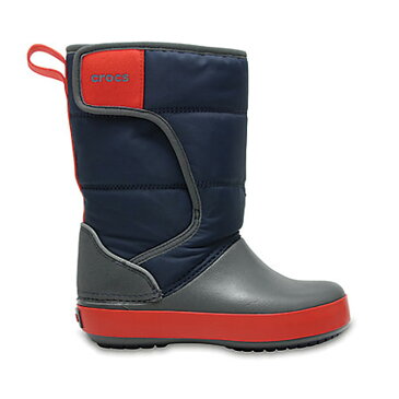 クロックス スノーブーツ ジュニア Kids’ LodgePoint Snow Boot ロッジポイント スノー ブーツ キッズ 204660-4HE crocs od