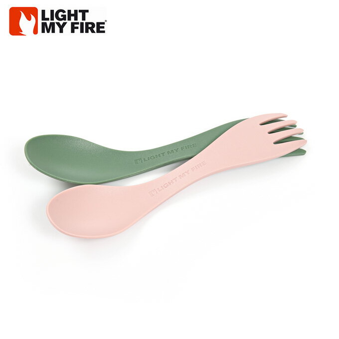 ライトマイファイヤー LIGHTMYFIRE 食器 フォーク スプーン スポークリトルBIO 2パック 26305 【メール便可】 odのサムネイル