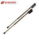 シナノ SINANO リハビリ用ポール あんしん2本杖