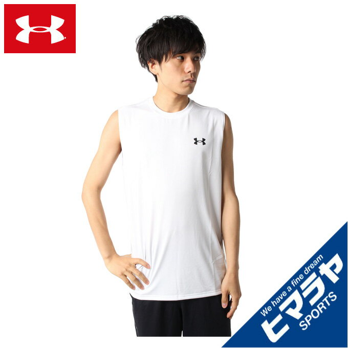 【メール便送料無料】アンダーアーマー スポーツウェア ノースリーブ メンズ UAテック スリーブレス トレーニング MEN 1367452-100 UNDER ARMOUR od