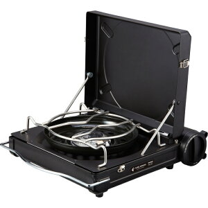 【8/1(日)0:00-8/11(水)1:59 まとめ買いクーポン発行中】 フォアウィンズ FORE WINDS カセットコンロ ラックス キャンプストーブ LUXE CAMP STOVE FW-LS01-BK od