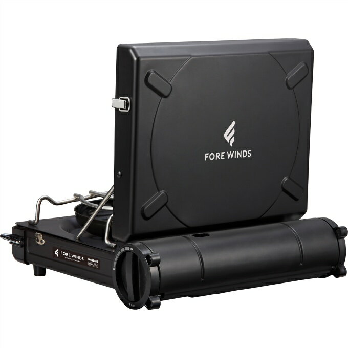 【8/1(日)0:00-8/11(水)1:59 まとめ買いクーポン発行中】 フォアウィンズ FORE WINDS カセットコンロ ラックス キャンプストーブ LUXE CAMP STOVE FW-LS01-BK od通販格安セール情報 楽天 通販