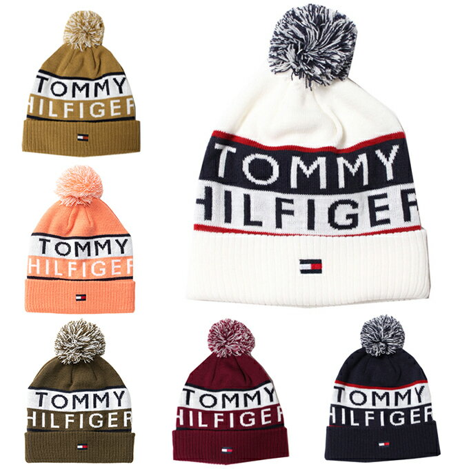 トミー ヒルフィガー キャップ メンズ トミーヒルフィガーゴルフ TOMMY HILFIGER GOLF ゴルフ キャップ メンズ レディース ポンポン付ビーニー THMB006F od