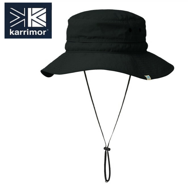 カリマー karrimor ハット メンズ レディース ベンチレーション クラッシック ハット ST 100773 Black 【メール便可】 od
