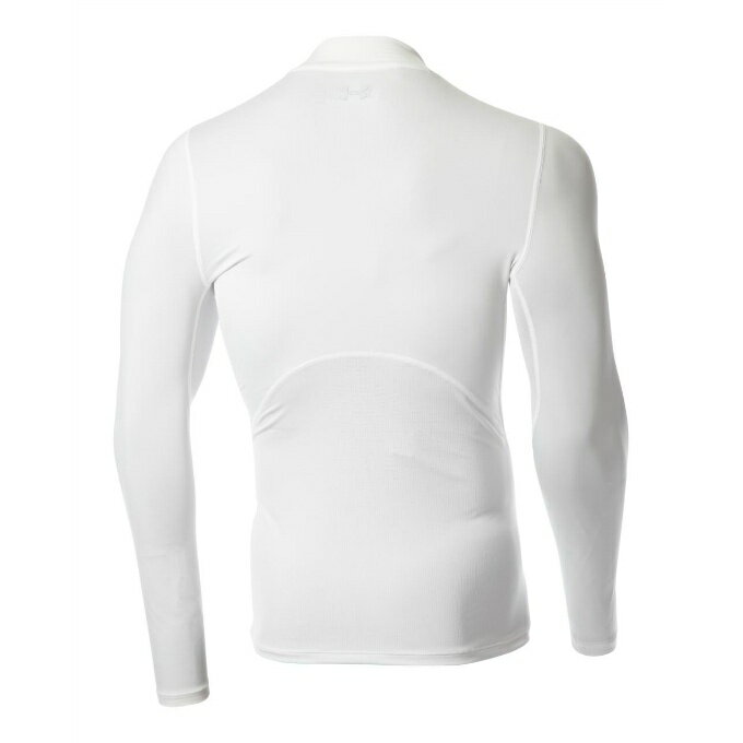 【メール便送料無料】ゴルフ アンダーウェア 長袖 メンズ UA HEATGEAR FITTED LONG SLEEVE MOCK SHIRT 1371672-100 UNDER ARMOUR
