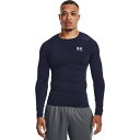アンダーアーマー アンダーウェア 長袖 メンズ UA ヒートギアアーマー ロングスリーブ シャツ トレーニング MEN 1361524-410 UNDER ARMOUR【メール便可】 od(4)