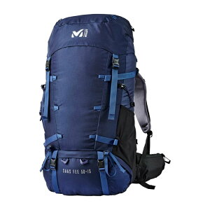 ミレー 登山バッグ 50L+15 メンズ レディース サースフェー 50+15 MIS0731 7317 MILLET 宿泊登山 バックパック バッグ od