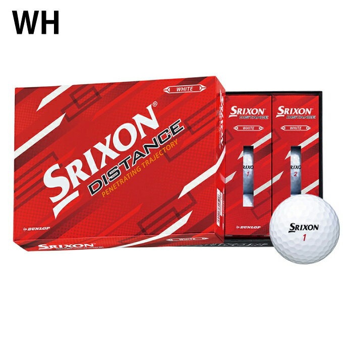 スリクソン ゴルフボール 1ダース 12個入 ディスタンス 2022 SRIXON DISTANCE 2022...