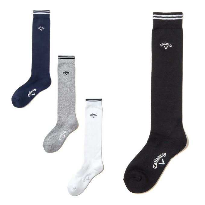 【期間限定クーポン配布中！ 6/15 00:00〜6/18 23:59】 キャロウェイ ゴルフ ソックス レディース ハイソックス C23993201 Callaway【メール便可】 odのサムネイル