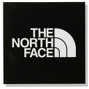 ザ・ノース・フェイス ステッカー TNFスクエアロゴステッカー NN32349 K THE NORTH FACE ノースフェイス 1