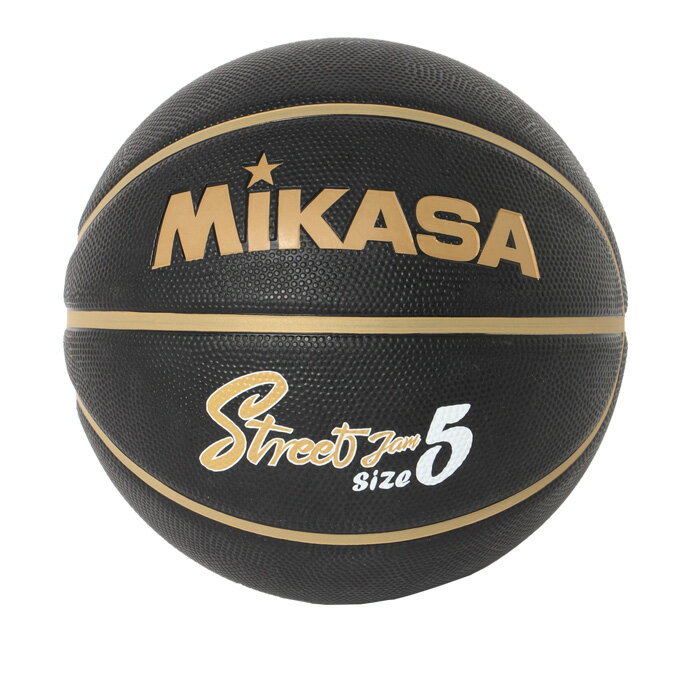 ミカサ MIKASA バスケットボール 5号球 バスケゴムボール BB502B-BKGL-EC od