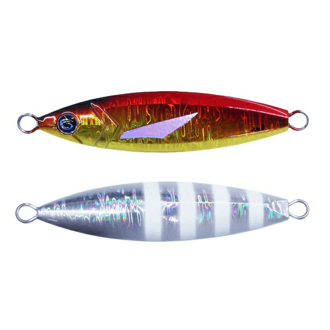 クレイジーオーシャン(CrazyOcean) エスグライド 150g #02 ゼブラアカキン Sグライド S-GLIDE メタルジグ【メール便可】 odのサムネイル