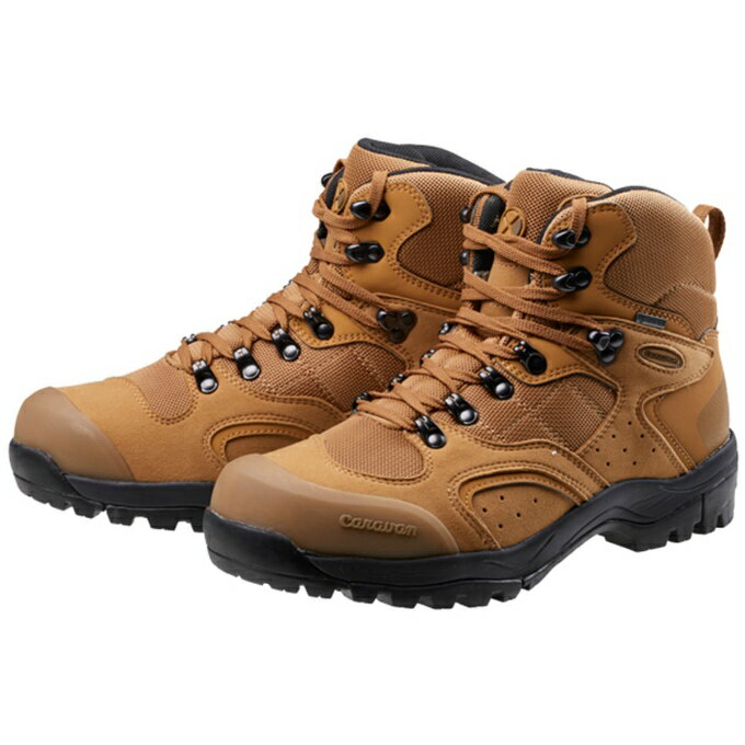 キャラバン トレッキングシューズ ゴアテックス ハイカット メンズ C1-02S 0010106 340 アンバー GORE-TEX Caravan 登山靴 防水シューズ 登山入門 入門者向け 初心者 C1_02S 3E od