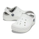 クロックス クロックサンダル バヤ ラインド クロッグ KIDS' BAYA LINED CLOG 18.5~21.0cm 207500-11H ジュニア キッズ od(4)