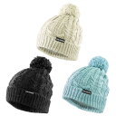 サロモン ニット帽 レディース IVY BEANIE salomon ニットキャップ ニットワッチ カフニット ビーニー 暖かい 防寒