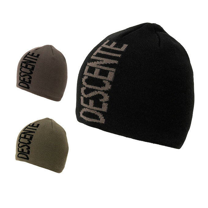 デサント DESCENTE ニット帽 メンズ レディース KNIT CAP DWBWJC60 ニットキャップ ニットワッチ カフニット ビーニー 暖かい 防寒