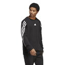 アディダス Tシャツ 長袖 メンズ フューチャーアイコン スリーストライプス 長袖Tシャツ ECT65-IC3755 adidas od