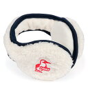 チャムス CHUMS 耳あて メンズ レディース エルモフリースコンパクトイヤーウォーマー Elmo Fleece Compact Ear Warmer CH09-1306 Ivory/Navy od