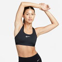 【メール便送料無料】 ナイキ スポーツブラ ブラトップ レディース F スウッシュ MED SPT ブラMID DX6822-010 NIKE