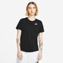 ナイキ Tシャツ 半袖 レディース L NSW クラブ ワンポイント半袖T DX7903-010 NIKE