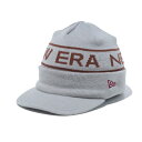 ニューエラ NEW ERA ゴルフ ニット帽 メンズ バイザーニット Visor Knit ライトグレー × マルーン 13762897 od