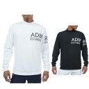【メール便送料無料】アドミラル Admiral ゴルフウェア 長袖シャツ メンズ ビッグロゴ ロングスリーブ モックネック ADMA3A1