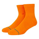 【メール便送料無料】スタンス ソックス STANCE SOCKS アンクルソックス メンズ ICON QUARTER A356A21IQT ORG