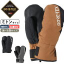 【エントリーでポイント最大15倍！】エスエルキュー SLQ スノーボードグローブ ミトン メンズ レディース GORE TEX SB MITTEN 4SL130202-01 od